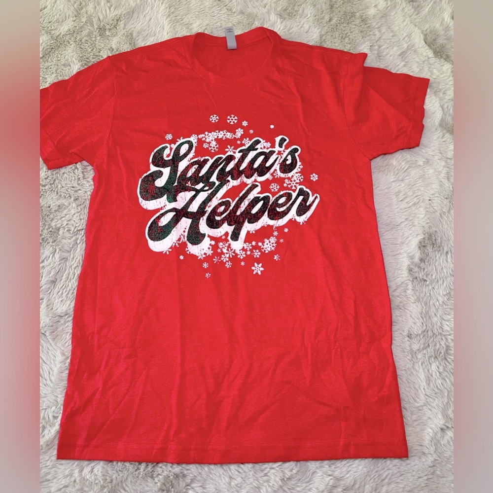Santa’s helper short sleeve tee